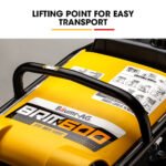 Baumr-AG 80kg Tamper Rammer Compactor - Wacker Petrol 7HP Packer Jack Plate - Image 9