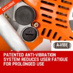 Baumr-AG 75cc Concrete Cut Off Demolition Saw Wet Demo Road Cutter Brick - Image 7