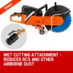 Baumr-AG 75cc Concrete Cut Off Demolition Saw Wet Demo Road Cutter Brick - Image 8
