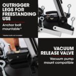 BAUMR-AG Adjustable Core Drill Wheeled Rig Stand - Image 5