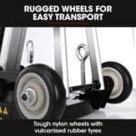 BAUMR-AG Adjustable Core Drill Wheeled Rig Stand - Image 9