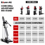 BAUMR-AG Adjustable Core Drill Wheeled Rig Stand - Image 10