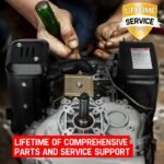 Baumr-AG 7HP DIESEL Stationary Engine 4 Stroke OHV Horizontal Shaft Motor - Image 11