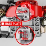 Baumr-AG 6.5HP Petrol Engine Stationary Motor OHV Horizontal Shaft Electric Start Recoil - Image 7