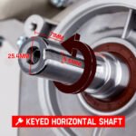 Baumr-AG 13HP Petrol Stationary Engine 4-stroke OHV Motor Horizontal Shaft Recoil Start - Image 5