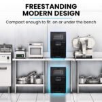 POLYCOOL Commercial Ice Maker Machine, up to 35kg/24hr, Timer & Self Cleaning Programs - Image 7