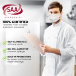 POLYCOOL Commercial Ice Maker Machine, up to 35kg/24hr, Timer & Self Cleaning Programs - Image 9