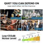 POLYCOOL Commercial Ice Maker Machine, up to 75kg/24hr, Timer & Self Cleaning Programs - Image 6