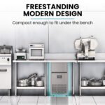 POLYCOOL Commercial Ice Maker Machine, up to 75kg/24hr, Timer & Self Cleaning Programs - Image 7