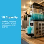 POLYCOOL 12L Single Tank Commercial Slush Machine, Digital Control Panel, SAA Approved, Juice and Frozen Slushy Maker - Image 2