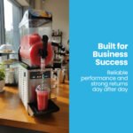 POLYCOOL 12L Single Tank Commercial Slush Machine, Digital Control Panel, SAA Approved, Juice and Frozen Slushy Maker - Image 9