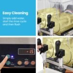 POLYCOOL 24L Double Tank Commercial Slush Machine, Digital Control Panel, SAA Approved, Juice and Frozen Slushy Maker - Image 3