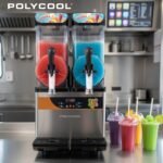 POLYCOOL 24L Double Tank Commercial Slush Machine, Digital Control Panel, SAA Approved, Juice and Frozen Slushy Maker - Image 10