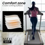 Proflex TRX9s Electric Treadmill, Large Size, 450mm Belt, 10-inch display, Foldable, Suspension, Auto Incline, WiFi, Bluetooth, Pulse Sensors - Image 8