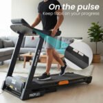 Proflex TRX9s Electric Treadmill, Large Size, 450mm Belt, 10-inch display, Foldable, Suspension, Auto Incline, WiFi, Bluetooth, Pulse Sensors - Image 10