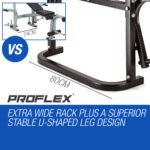 PROFLEX 7in1 Weight Bench Press Multi-Station Home Gym Leg Curl Equipment Set - Image 3