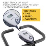 PROFLEX Folding Magnetic Exercise X-Bike - Bicycle Cycling Flywheel Fitness - Image 7