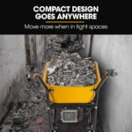 Baumr-AG 40V Battery Powered Wheelbarrow Motorised Electric, 80L Bucket Volume, 260kg Capacity - Image 10