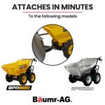 Baumr-AG Plough Blade Leveller Accessory, for BPR880 BPR890 Power Barrows - Image 2
