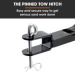 PlantCraft Poly Dump Cart, 272kg Load Heavy Duty Tipper Trailer, 16-inch Tyres, for Ride-on Lawn Mower Tractor, ATV, Quad Bike - Image 8