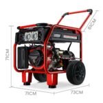 GENPOWER Portable Petrol Generator 8.4kW Max 6kW Rated Single Phase 18HP 420cc 4-Stroke Engine - Image 10