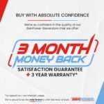 GENPOWER 6.2kW Peak 6.0kW Inverter Generator, Push Button & Remote Start, 15L Tank, Portable w/ Wheels, Camping, Backup - Image 6