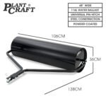 PLANTCRAFT 48" 116L Tow Behind Lawn Roller, Water or Sand Filled, for grass sod, seed, and unlevel ground - Image 2