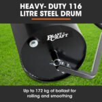 PLANTCRAFT 48" 116L Tow Behind Lawn Roller, Water or Sand Filled, for grass sod, seed, and unlevel ground - Image 3