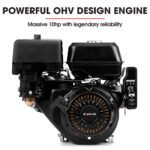 BAUMR-AG BSR5000 Mini Loader Skid Steer, with Bucket, 10hp OHV 4-Stroke Petrol Engine, 200kg Rated Operating Capacity - Image 3