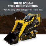 BAUMR-AG BSR5000 Mini Loader Skid Steer, with Bucket, 10hp OHV 4-Stroke Petrol Engine, 200kg Rated Operating Capacity - Image 6