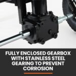 PlantCraft 160L Tow Behind Broadcast Seed and Fertiliser Spreader, 158kg Load, Heavy Duty - Image 9