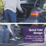 EQUIPMED Knee Scooter Walker, Disc Brake - Suspension Bag - Broken Leg Ankle Foot Mobility - Crutches Alternative - - Image 4