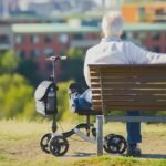 EQUIPMED Knee Scooter Walker, Disc Brake - Suspension Bag - Broken Leg Ankle Foot Mobility - Crutches Alternative - - Image 9