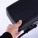 EQUIPMED Knee Scooter Walker, 10 inch Tyres Dual Brakes Bag - Broken Leg Ankle Foot Mobility - Crutches Alternative - Titanium colour - Image 6