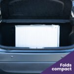 EQUIPMED 123cm Portable Folding Aluminium Access Ramp 272kg Rated, Silver, for Wheelchair, Mobility Scooter - Image 5