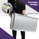 EQUIPMED 152cm Portable Folding Aluminium Access Ramp, 272kg Rated, for Wheelchair, Mobility Scooter, Rollator - Image 3