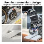EQUIPMED 152cm Portable Folding Aluminium Access Ramp, 272kg Rated, for Wheelchair, Mobility Scooter, Rollator - Image 5