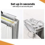 EQUIPMED 152cm Portable Folding Aluminium Access Ramp, 272kg Rated, for Wheelchair, Mobility Scooter, Rollator - Image 5