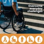 EQUIPMED 152cm Portable Folding Aluminium Access Ramp, 272kg Rated, for Wheelchair, Mobility Scooter, Rollator - Image 9