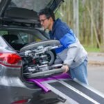 EQUIPMED Power Electric Wheelchair, XL Wide Bariatric Chair Seat, Long Range, Airline Approved, Recline Adjustment, Lithium Battery, 22" Wheels, Headrest, Black - Image 16