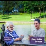 EQUIPMED Power Electric Wheelchair, Airline Approved Wheel Chair, Lightweight, Folding, Long Range, Lithium Batteries, Black & Silver - Image 10