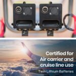 EQUIPMED Power Electric Wheelchair, Airline Approved Wheel Chair, Lightweight, Folding, Long Range, Lithium Batteries, Black & Silver - Image 2