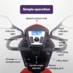 Equipmed ProRider Ultra Large-sized, High Power, Strong Climber, Varied Terrain, 200kg Capacity Mobility Scooter - Red - Image 11