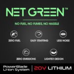 POWERBLADE HH4 20V Cordless Electric Hedge Trimmer Kit, with Lithium Battery and Fast Charger - Image 9