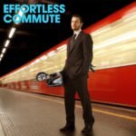 BULLET TRZ Electric Scooter 140W Adjustable and Foldable for both Adults / Kids - Image 4