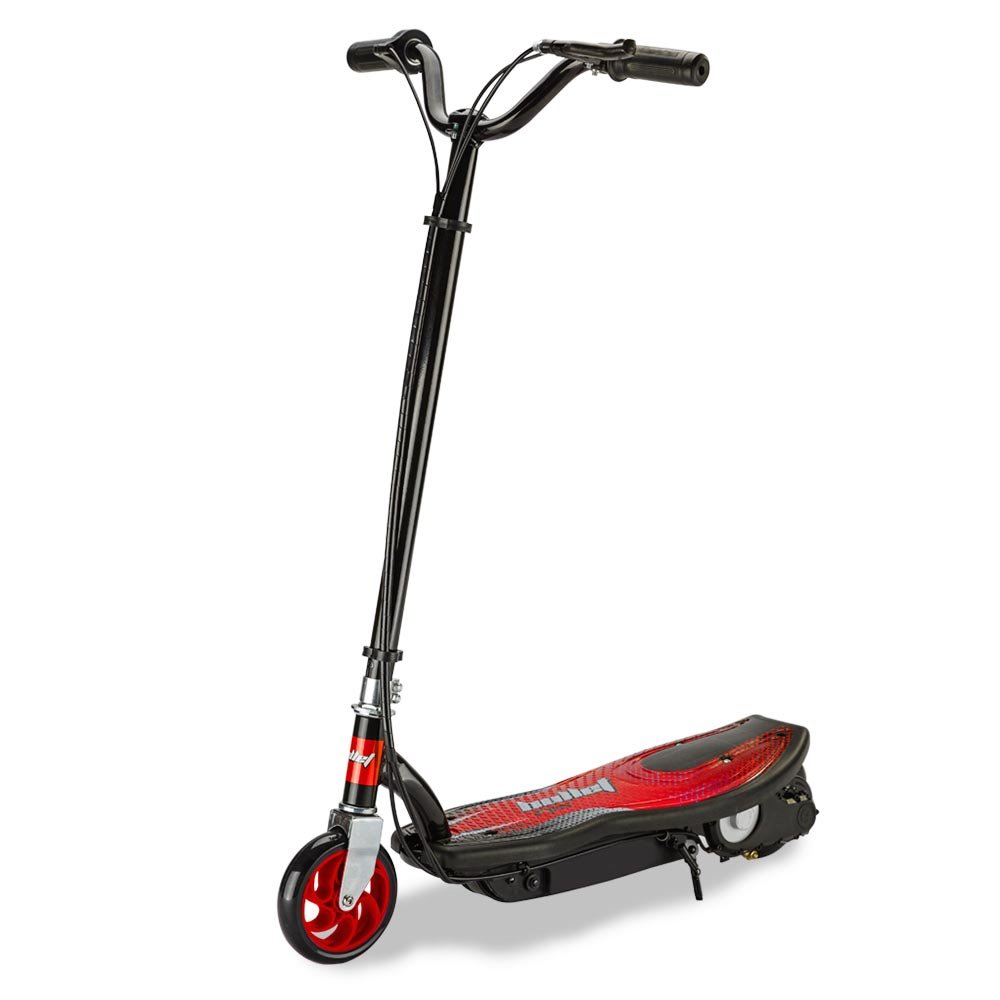 V219-KIDSCOBULAMNR-74140-00.jpg BULLET Electric Kids Scooter 140W Foldable Children Ride On Commuter Toy Battery Boys Girls, ZPS Red - Image 1