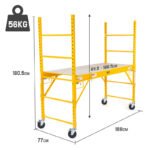 Baumr-AG 450kg Mobile Scaffold High Work Platform Scaffolding Portable - Image 6