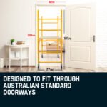 Baumr-AG 450kg Mobile Scaffold High Work Platform Scaffolding Portable - Image 7