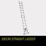 Bullet 3.8m Multipurpose Telescopic Folding Ladder Aluminium Alloy Extension - Image 5