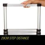Bullet 3.8m Telescopic Aluminium Ladder Alloy Extension Extendable Steps Multi Portable - Image 4
